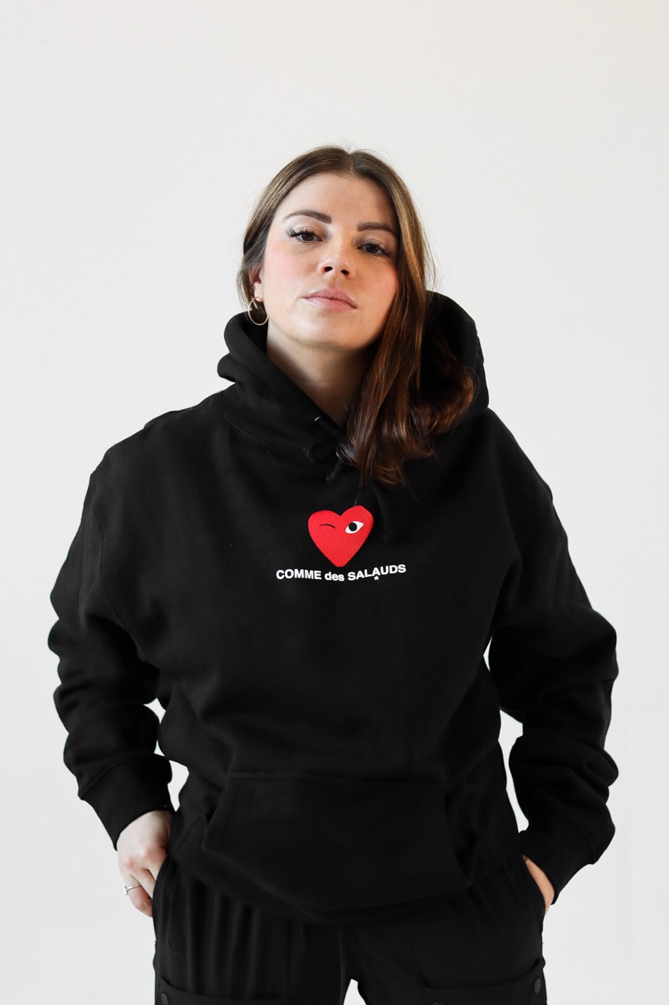 Sweat à capuche Comme Des Salauds