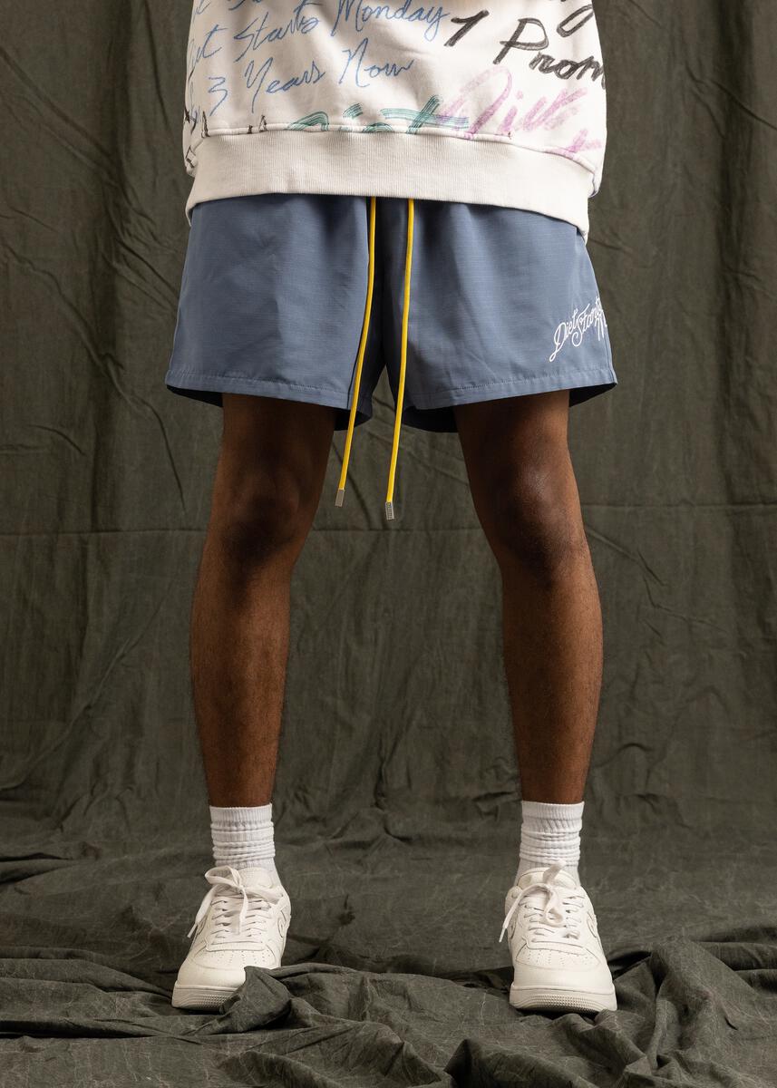 Cursive Ripstop Shorts