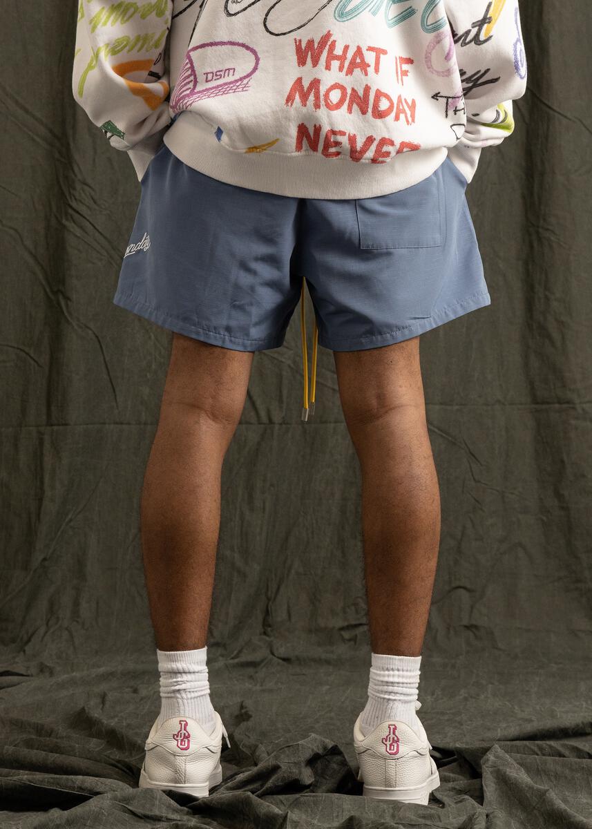 Cursive Ripstop Shorts