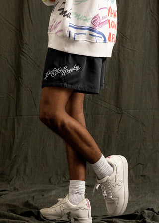 Cursive Ripstop Shorts
