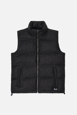 Herringbone Puffer Vest