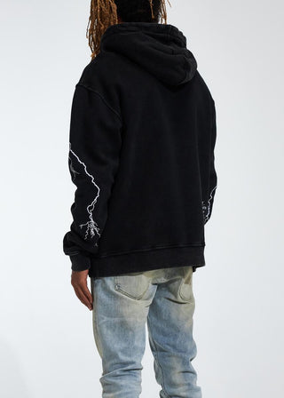 Sweat à capuche éclair