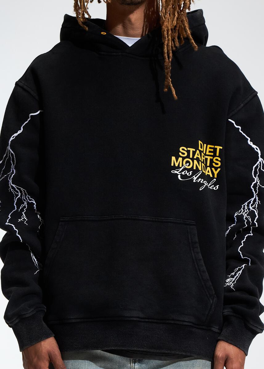 Sweat à capuche éclair