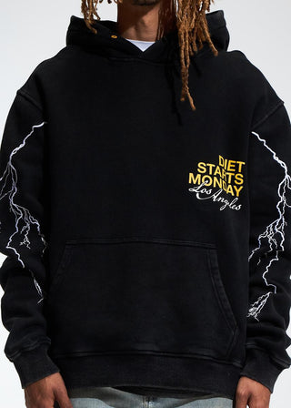 Sweat à capuche éclair