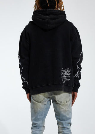 Sweat à capuche éclair