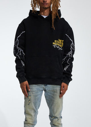 Sweat à capuche éclair
