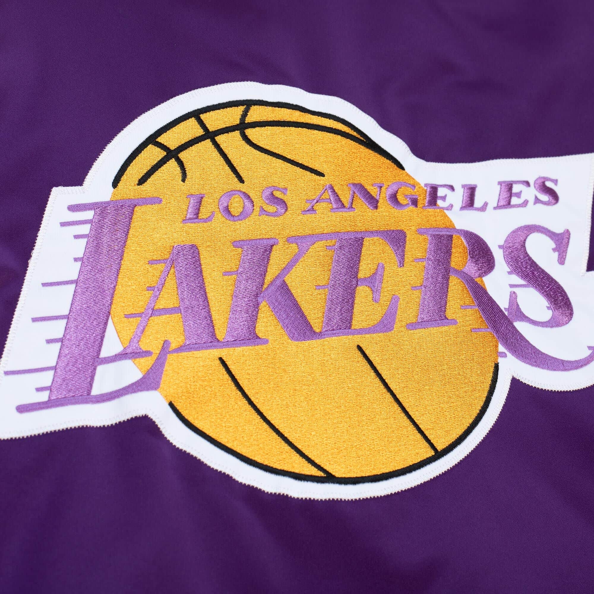 NBA Heavyweight Satin Jacket Los Angeles Lakers